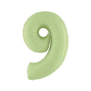 BALAO METALIZADO 14 POLEGADAS OLIVE GREEN NUMERO 9