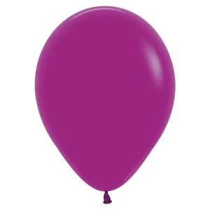 BALAO LATEX FASHION ORQUIDEA MORADA R12 C/50 UN