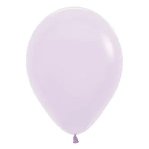 BALAO LATEX PASTEL MATTE LILAS R12 C/50 UN