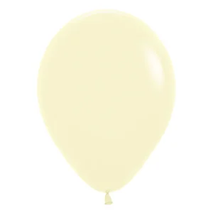 BALAO LATEX PASTEL MATTE AMARELO R12 C/50 UN