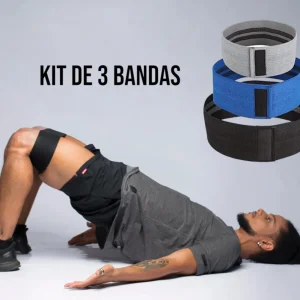 CONJUNTO DE 3 BANDAS ELÁSTICAS DE TECIDO