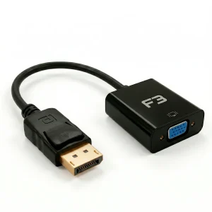 Cabo Adaptador Conversor DisplayPort para VGA F3 – Full HD 1080p
