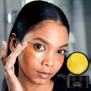 Máscara de Olhos Ouro - Olheiras, Puffy eyes ( Olhos inchados) e Rugas - SKAILIE