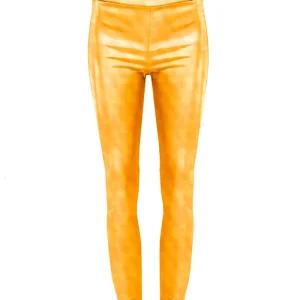 Calça Legging Adulto – Dourada Holográfica
