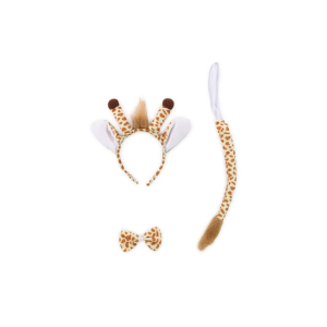 Kit Fantasia Girafa Peluciado – Com 3 Peças