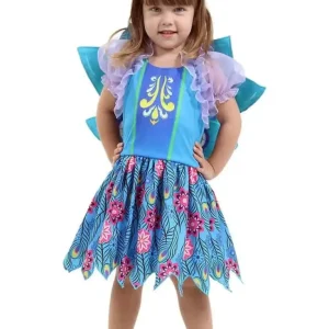 Vestido Fantasia Infantil Fada Celeste