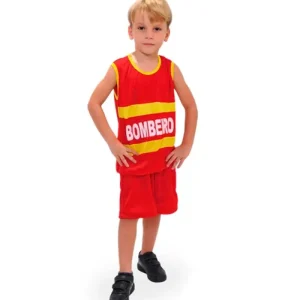 Fantasia Infantil Bombeiro Regata