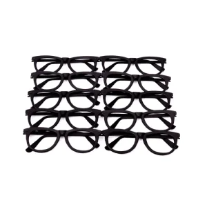 Kit Óculos Festa Nerd Black – 10 Unidades
