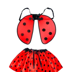 Kit Fantasia Infantil Joaninha – Com 2 Peças