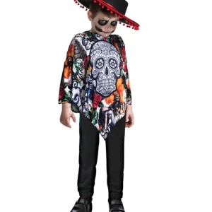 Fantasia Infantil Poncho Mexicano