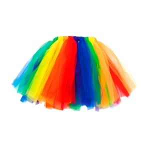 Saia Tule Infantil – 30cm – Colorida
