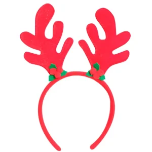 Tiara de Natal Chifres de Rena