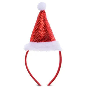 Tiara de Natal Gorro Noel – Paetê
