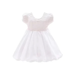 Vestido Bebê Princesa Rendado