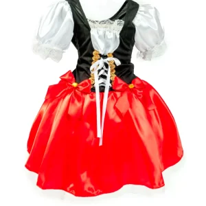 Vestido Fantasia Infantil Camponesa
