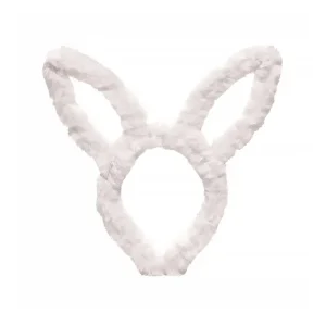 Tiara Orelhas Coelho Vazada – Branco